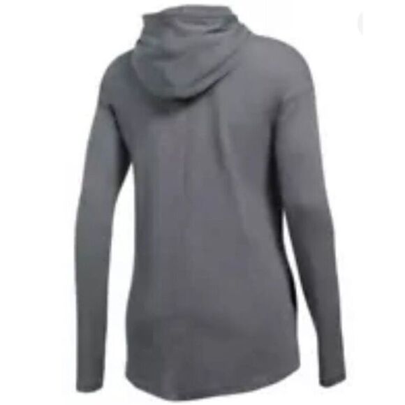 UNDER ARMOUR - L Sz S - NWT Heat Gear Woman's Stadium Hoodie in Graphite - Picture 4 of 16